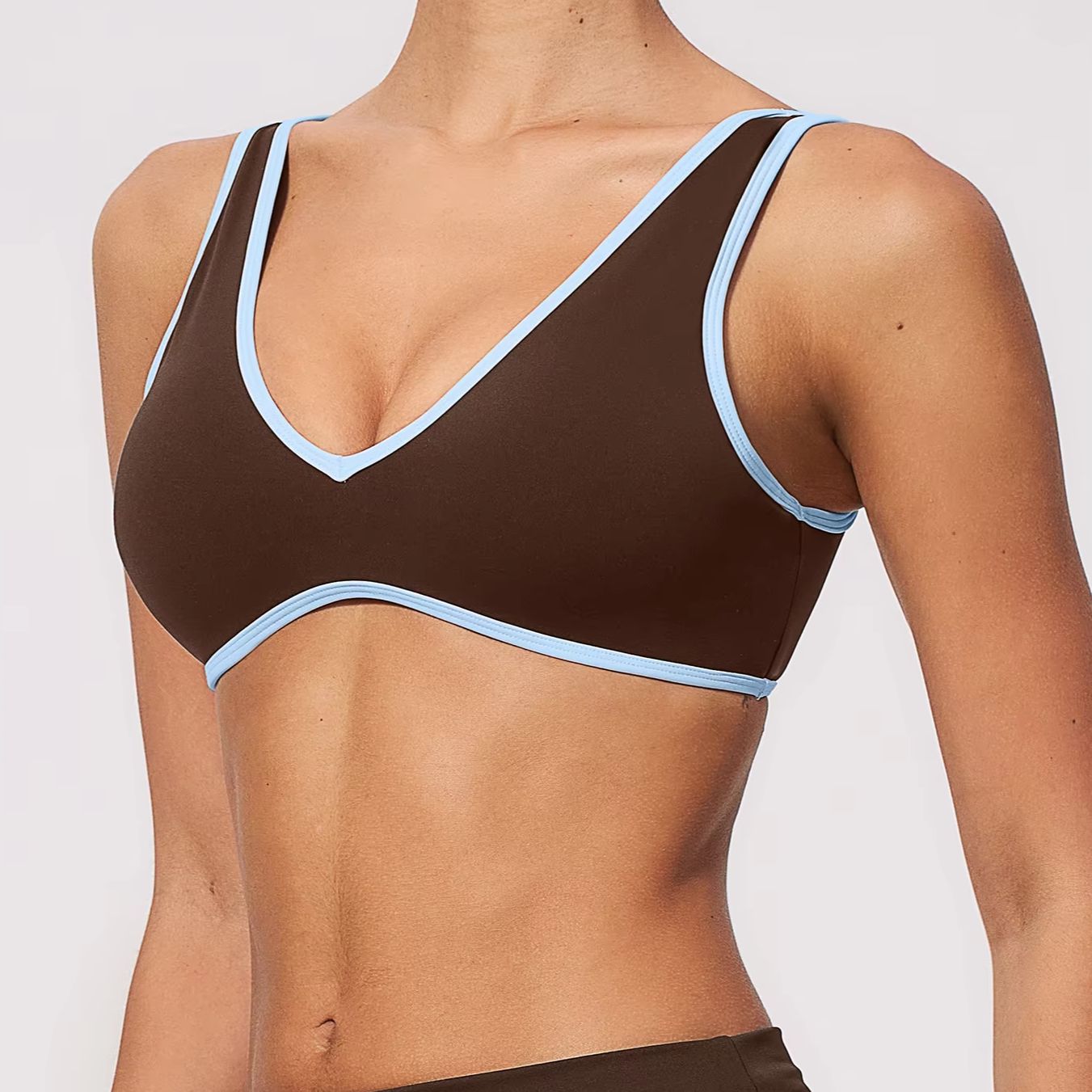 Quick Dry Underwear - Yoga Bras Backless Color Block Sports