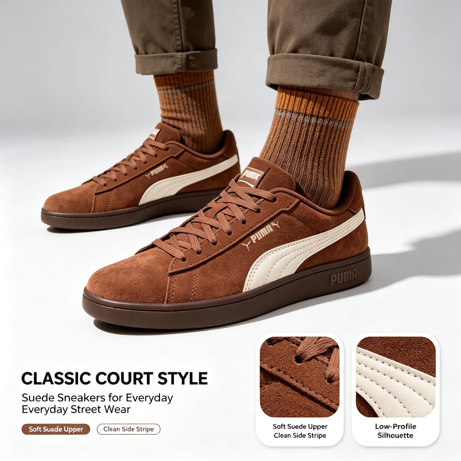New PUMA Retro Casual Sneaker  - đánh giá và giá Puma Shoes Suede Classic