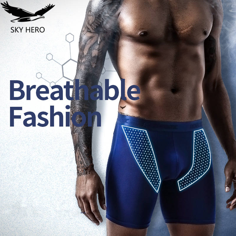 2 Cái/lốc Quần Lót Chân Lên Dà - đánh giá và giá Long Leg Trunk Men