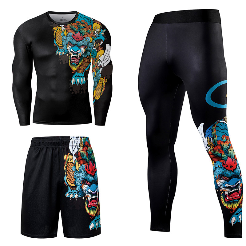 2/3 Nam Phù Hợp Với Áo Nén Bộ  - đánh giá và giá Compression Long Pant