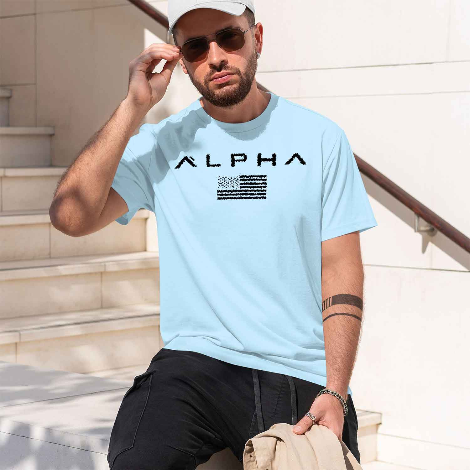 Men's Printed Round-ne Fitness - đánh giá và giá Undershirt Crew Neck