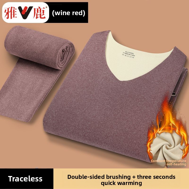 V-neck Seamless Thermal Underw - đánh giá và giá Thermal Long John