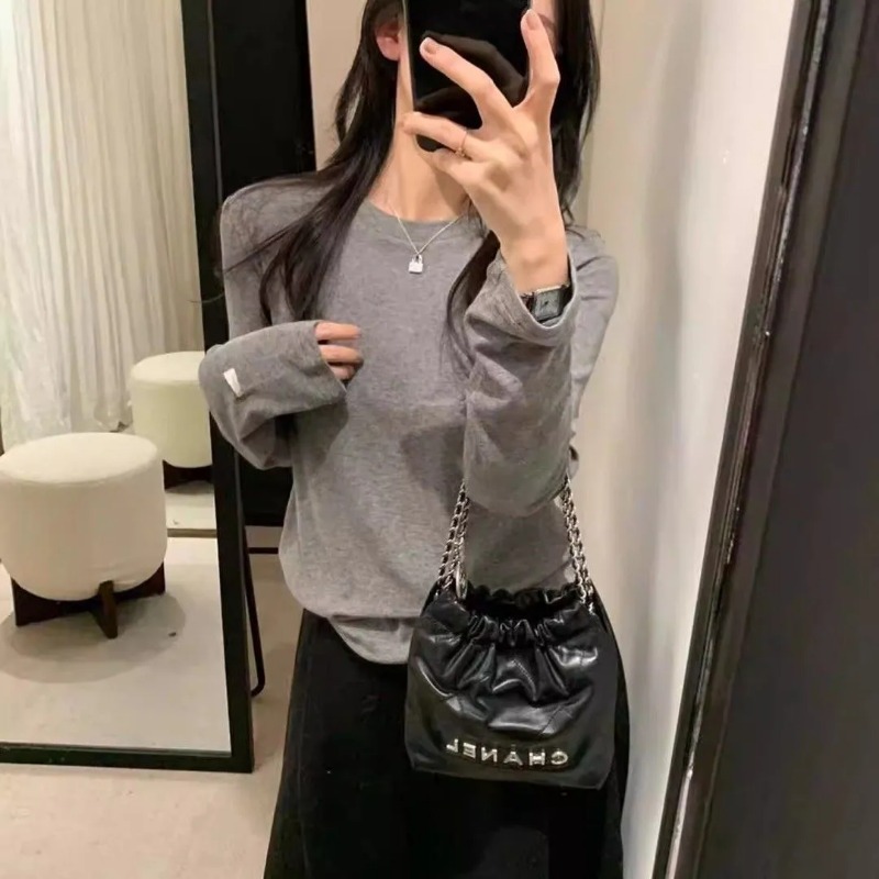 Women Crew Neck Long Sleeve To - đánh giá và giá Undershirt Crew Neck