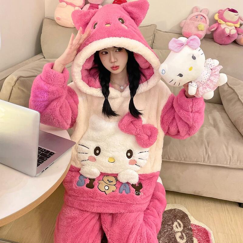 Sanrios Cinnamoroll Coral Velv - đánh giá và giá Thermal Long John