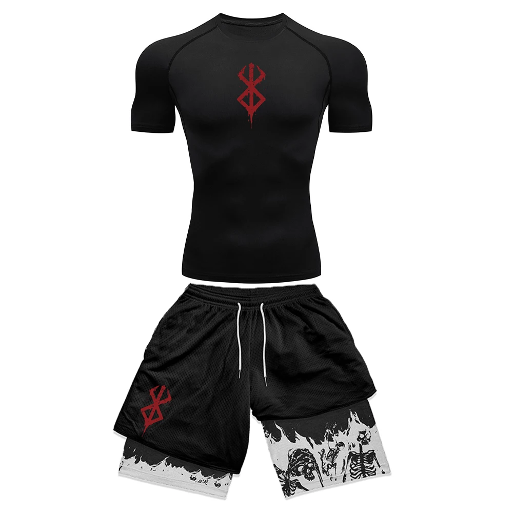 Anime 3D Printed Men's Compres - đánh giá và giá Compression Shorts Athletes