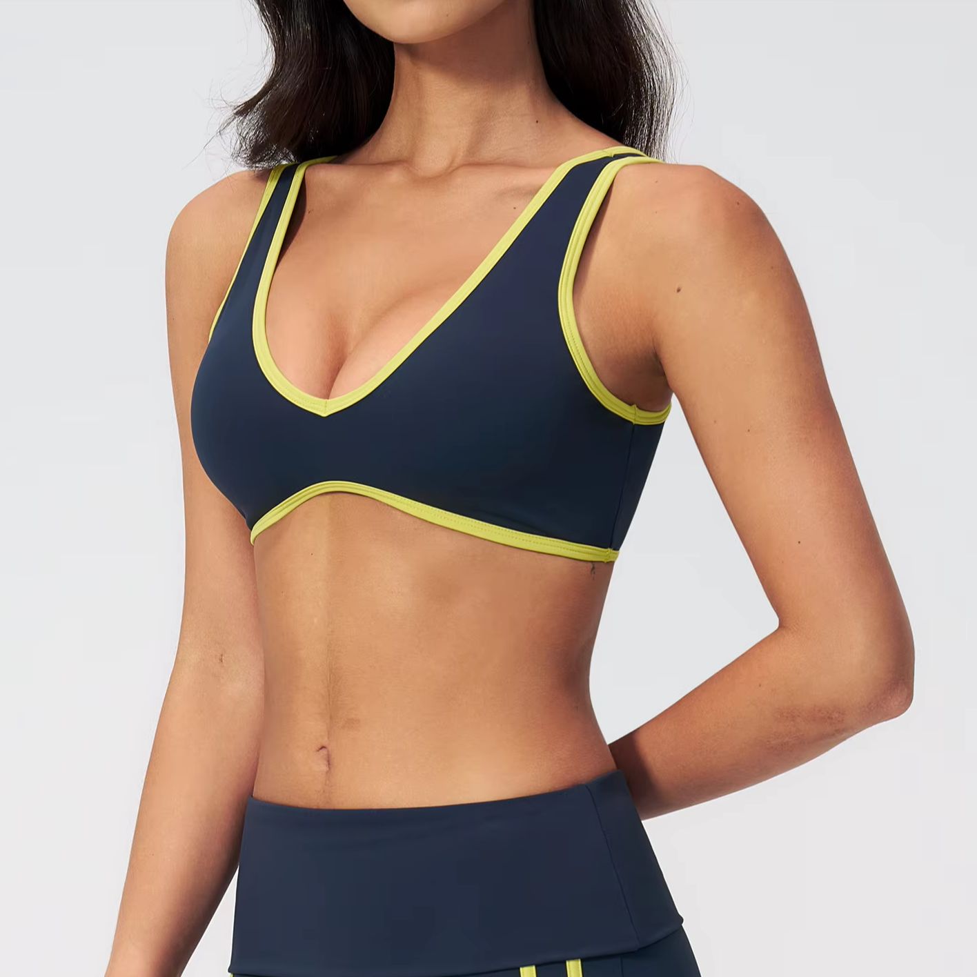 Yoga Bras Backless Color Block - đánh giá và giá Quick Dry Underwear