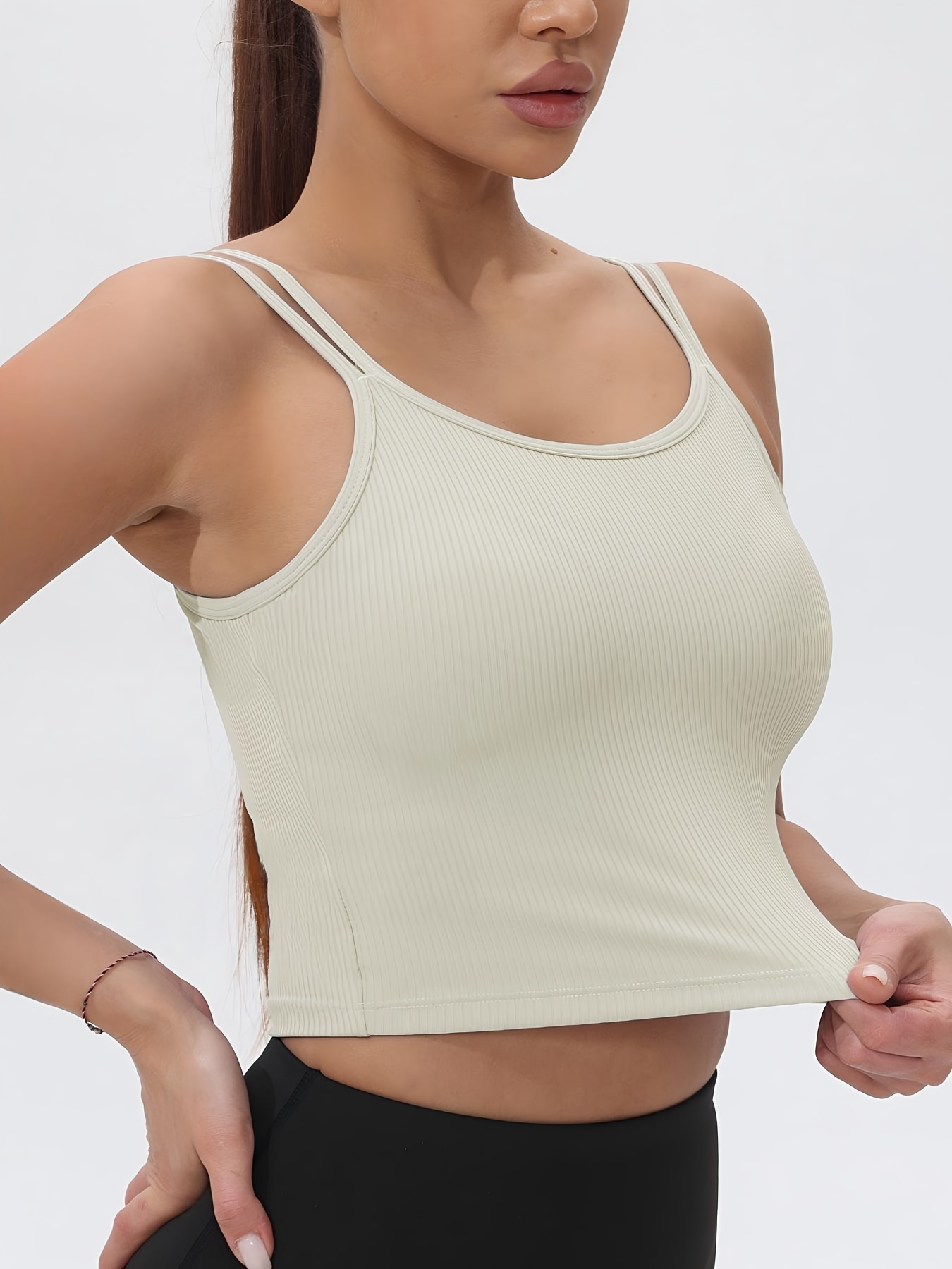 Fitfemme Women's Ribbed Sleeve - đánh giá và giá Tank Top Ribbed